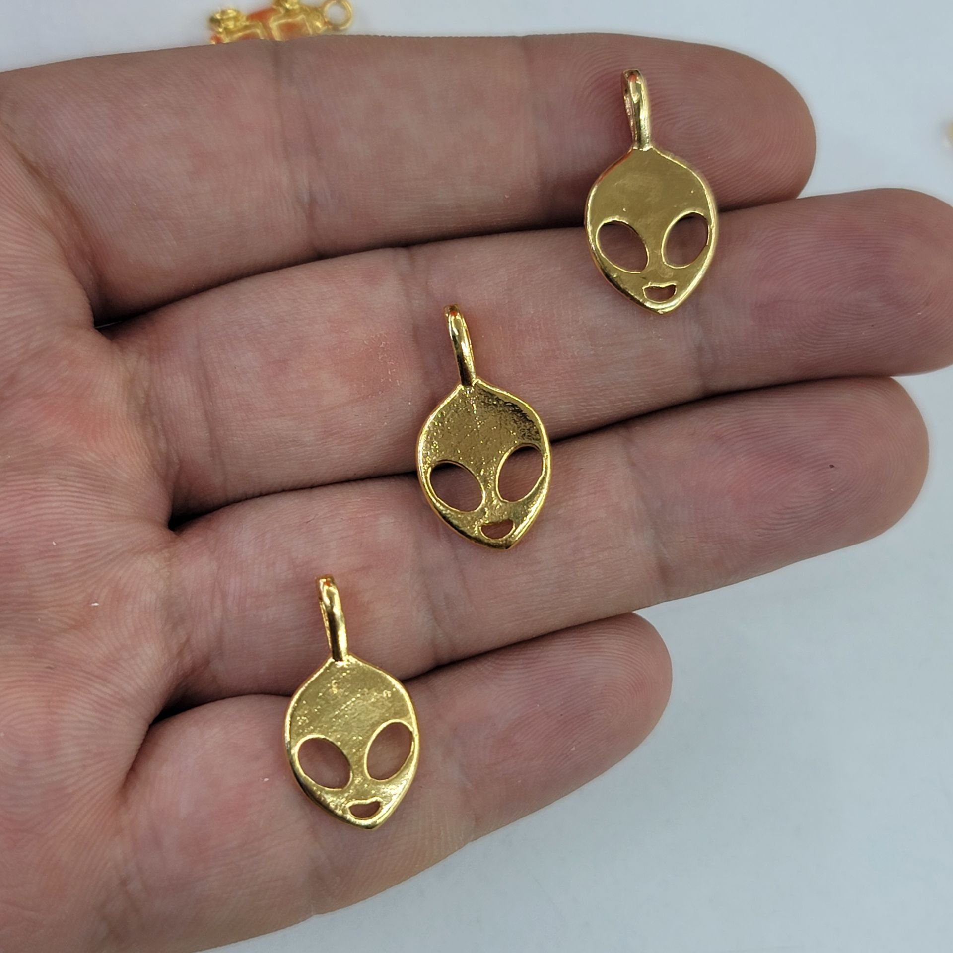 Çelik Kolye Ucu 1 Adet