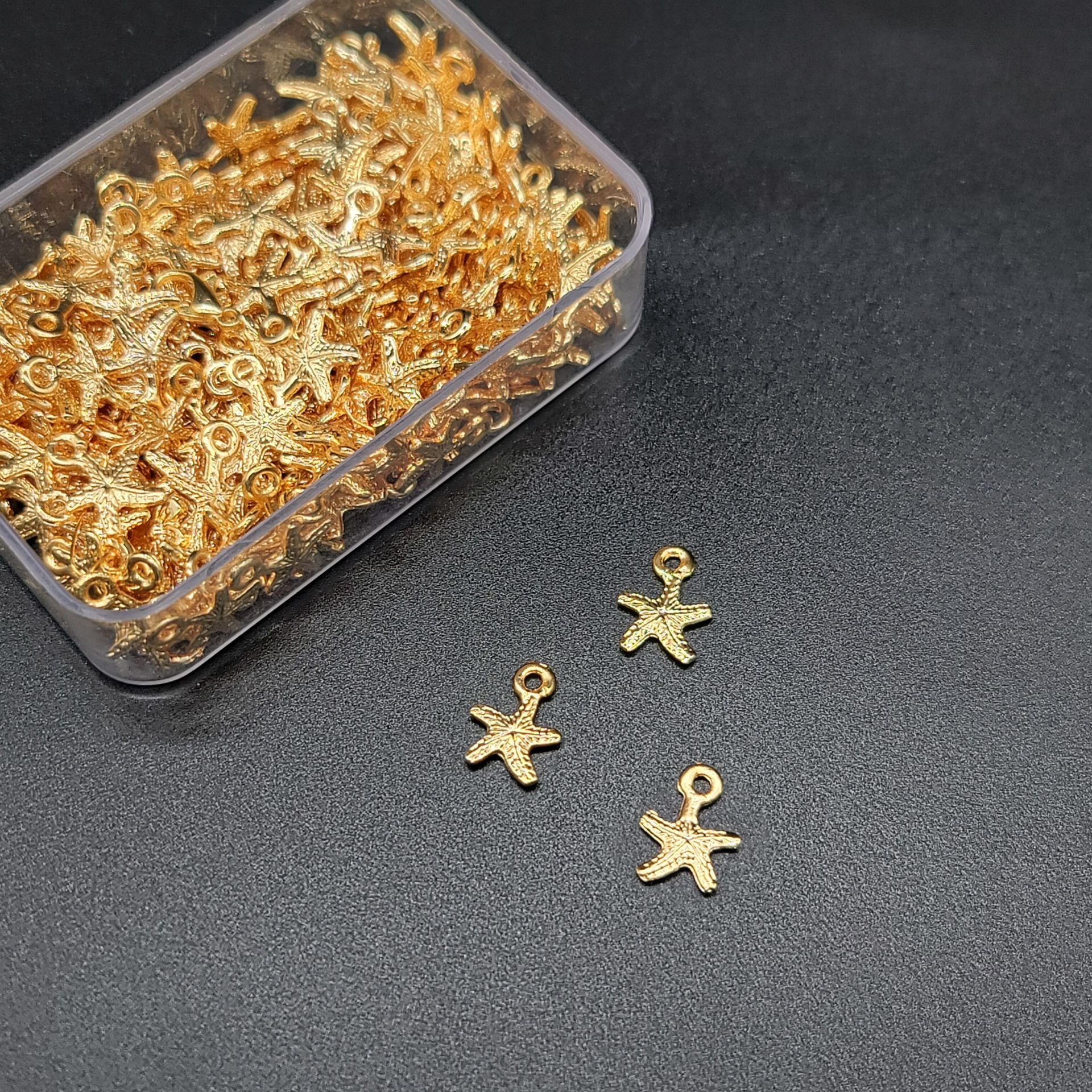 METAL UÇ GOLD KAPLAMA 1 ADET