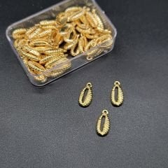 METAL UÇ GOLD KAPLAMA 1 ADET