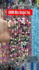 8MM Mix Taş Dizide 48-50 Adet