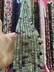 8MM DOĞAL TAŞ DİZİDE 44-50 ADET ORT FLÖRİT