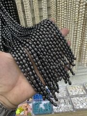 Hematit Taşı Dizi 35-40cmKüçük Arpa