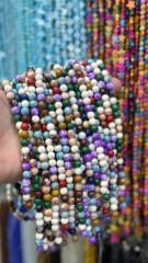 8MM DOĞAL TAŞ MİX DİZİDE 45 50 ADET