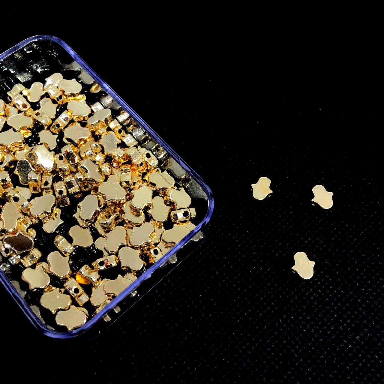 Figür Metal Gold Kaplama 15 Adet