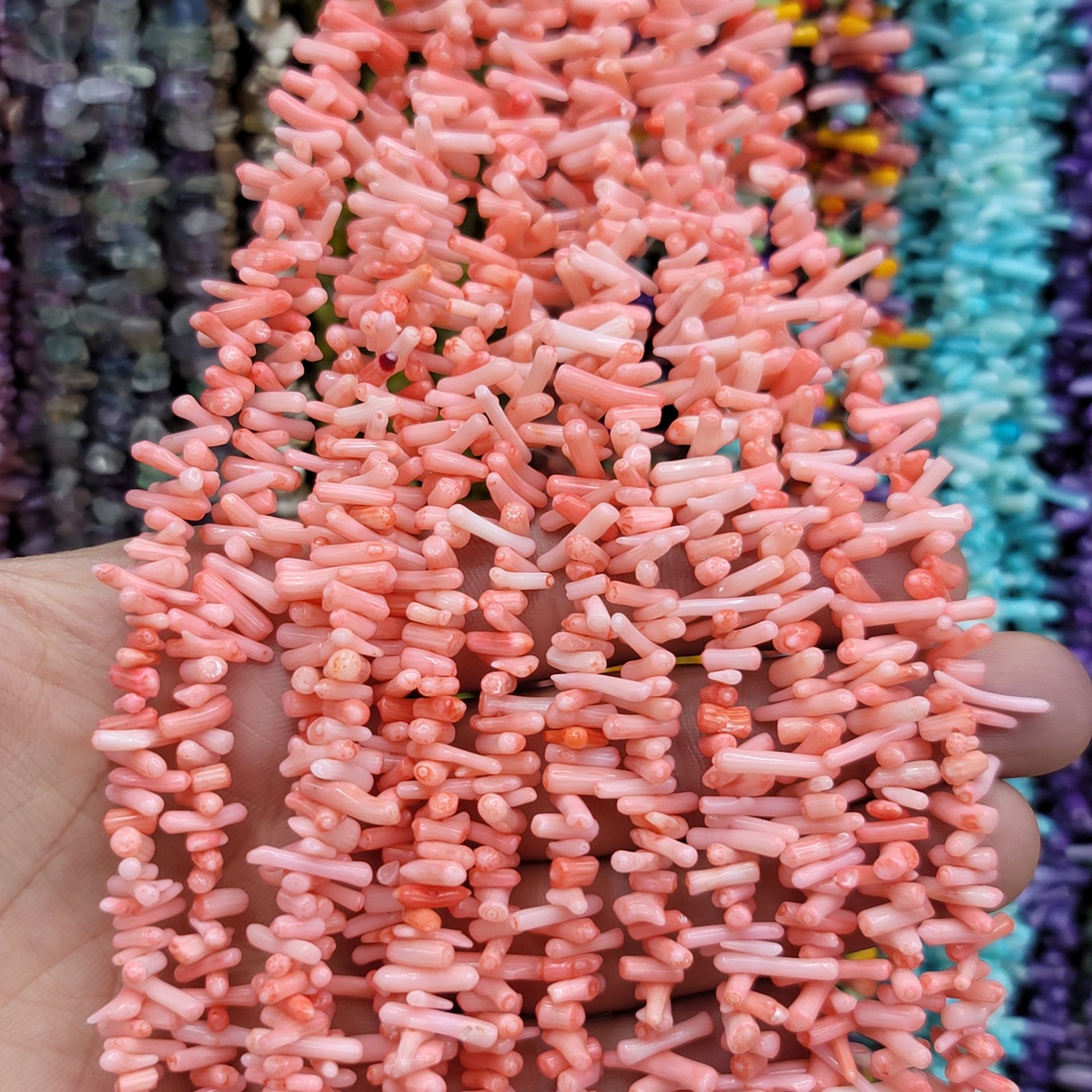 Kök Mercan Dizide 110-125 Adet Dizi Uzunlugu 38CM