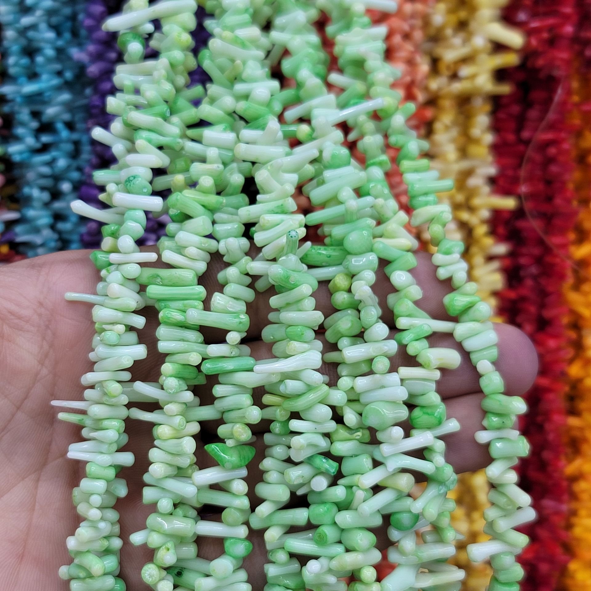 Kök Mercan Dizide 110-125 Adet Dizi Uzunlugu 38CM