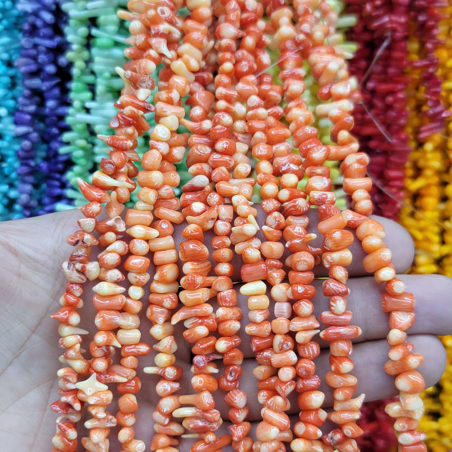 Kök Mercan Dizide 110-125 Adet Dizi Uzunlugu 38CM