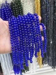 8MM CAM BONCUK ŞEFFAF DİZİDE 45 ADET