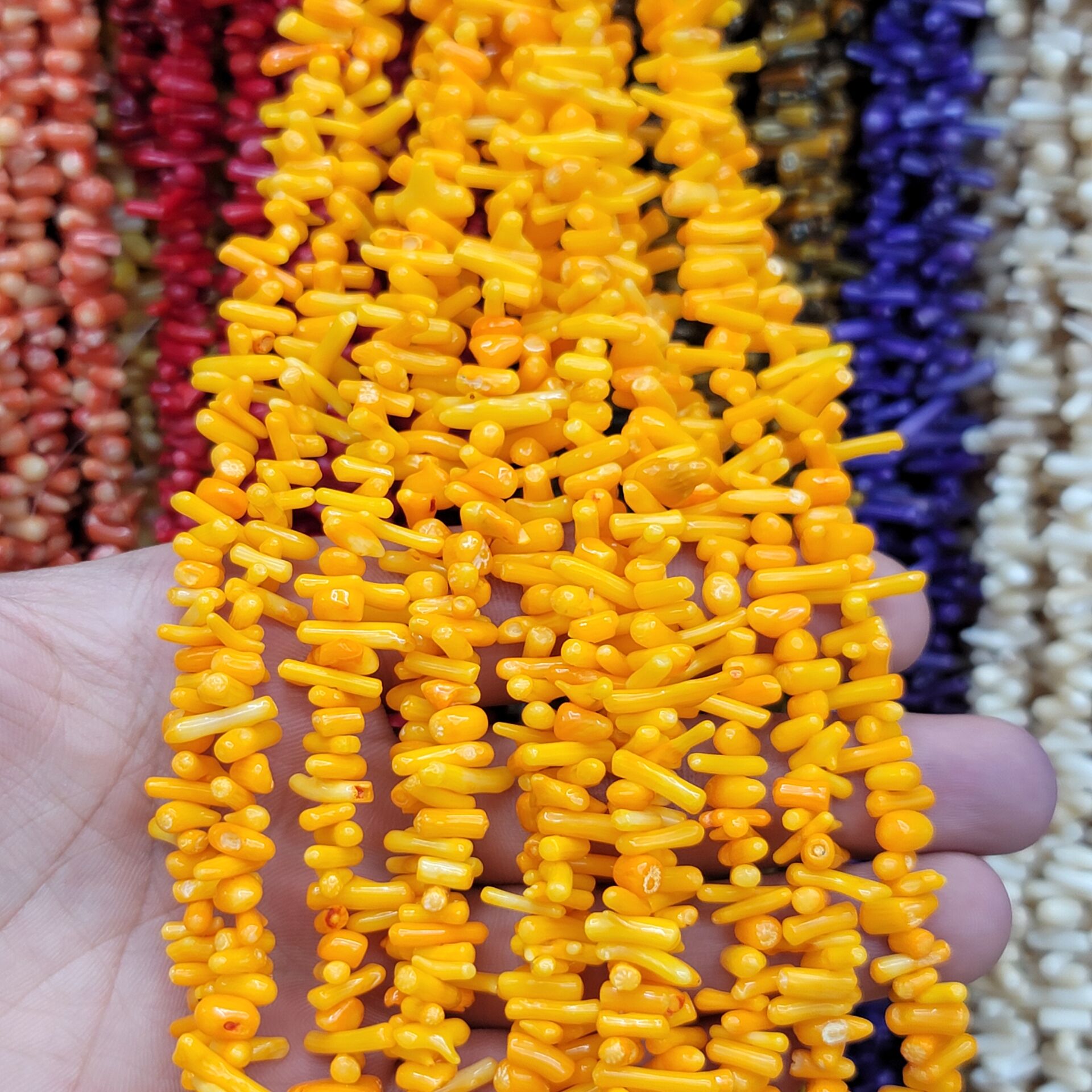 Kök Mercan Dizide 110-125 Adet Dizi Uzunlugu 38CM