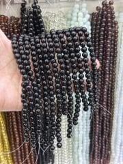 8MM CAM BONCUK ŞEFFAF DİZİDE 45 ADET