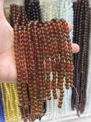 8MM CAM BONCUK ŞEFFAF DİZİDE 45 ADET