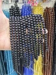 8MM CAM BONCUK ŞEFFAF DİZİDE 45 ADET