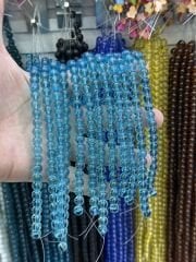 8MM CAM BONCUK ŞEFFAF DİZİDE 45 ADET