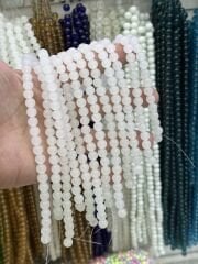 8MM CAM BONCUK ŞEFFAF DİZİDE 45 ADET