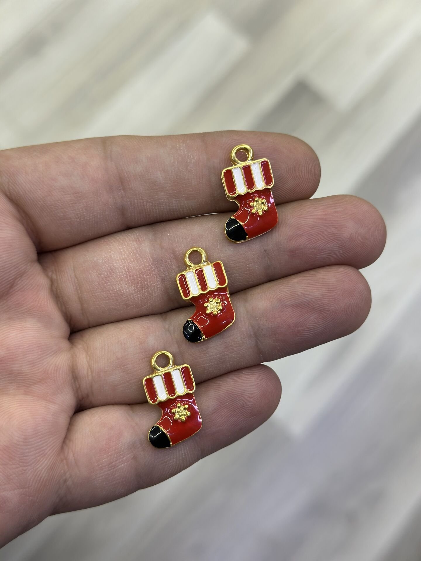 YILBAŞI Çorap 1 Adet Kolye Ucu