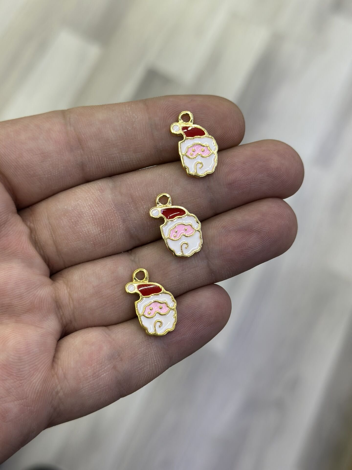 YILBAŞI Noel Baba 1 Adet Kolye Ucu