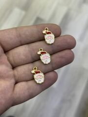 YILBAŞI Noel Baba 1 Adet Kolye Ucu