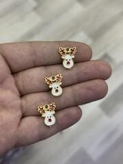 YILBAŞI Geyik 1 Adet Kolye Ucu