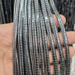 Hematit Taşı Dizide 130 Adet 40CM