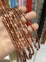 ÇEK BAGET DİZİLİ CAM BONCUK 1 DİZİ 34-37 ADET