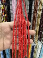 ÇEK CAMI KÜP BONCUK DİZİDE 80-85 ADET