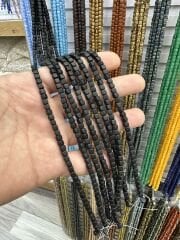 ÇEK CAMI KÜP BONCUK DİZİDE 80-85 ADET