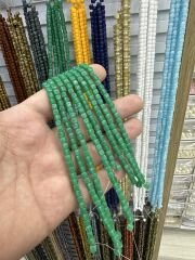 ÇEK CAMI KÜP BONCUK DİZİDE 80-85 ADET