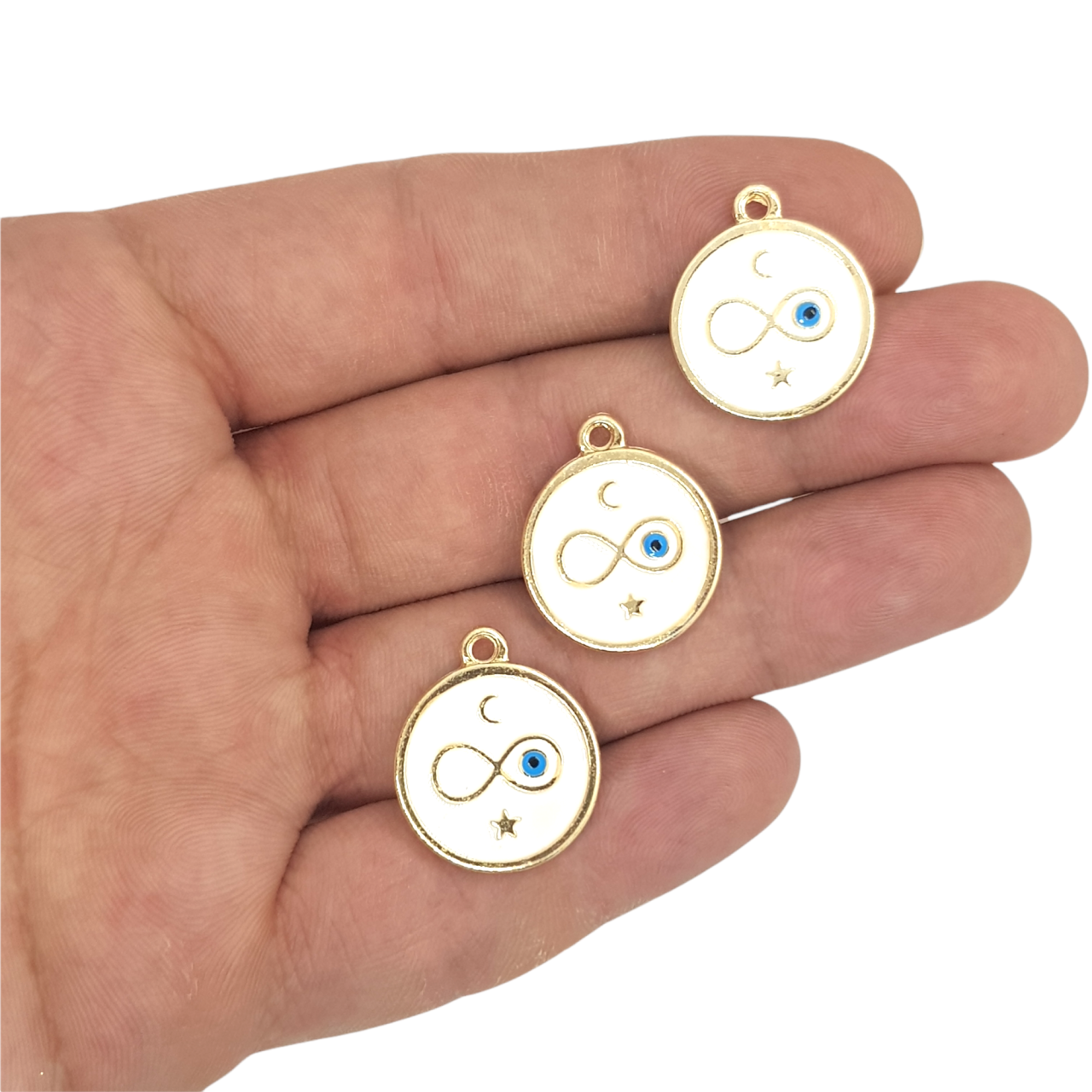 Mineli Kolye Ucu Gold Kaplama