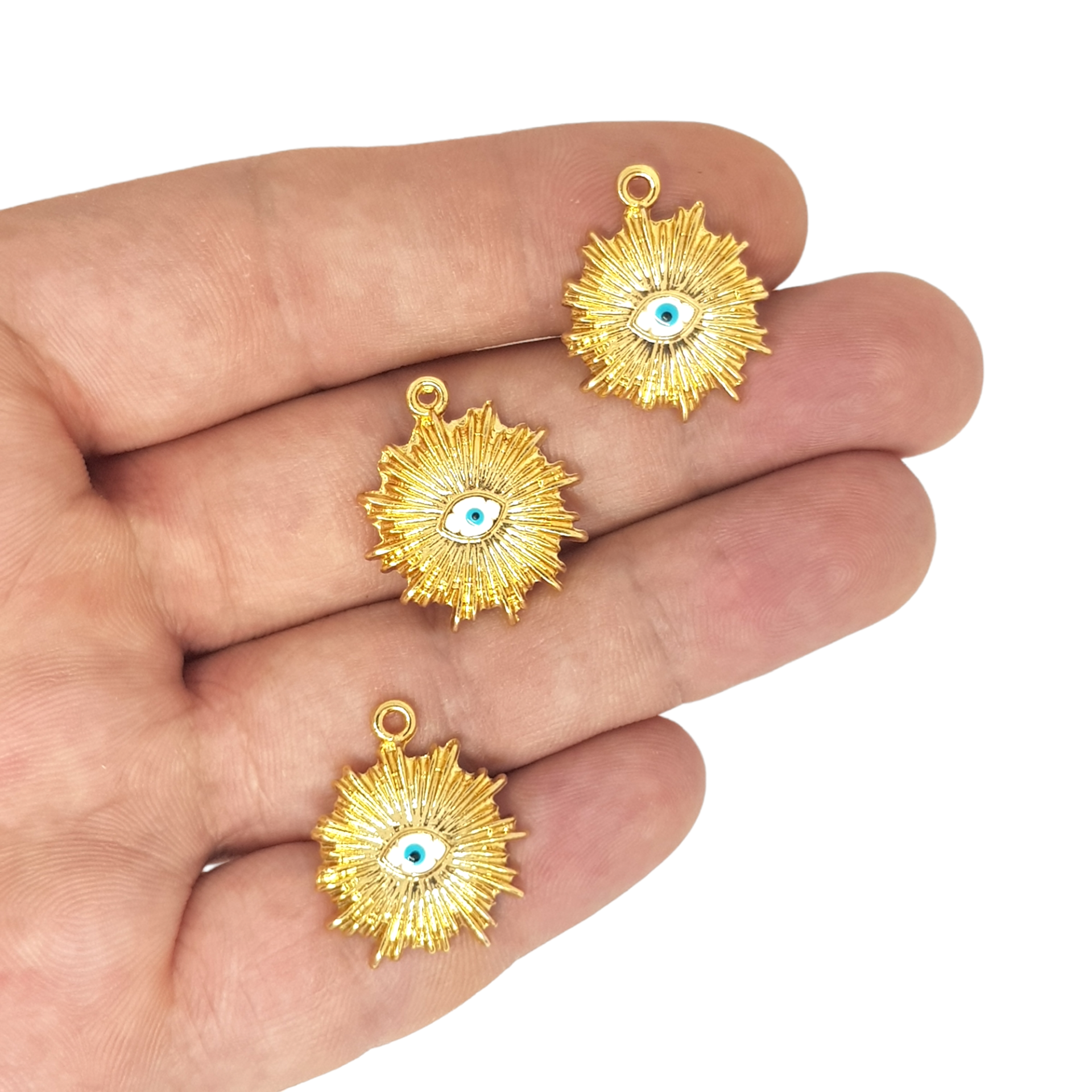 Göz Mineli Metal Sallantı