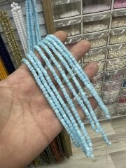 ÇEK CAMI KÜP BONCUK DİZİDE 80-85 ADET