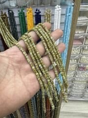 ÇEK CAMI KÜP BONCUK DİZİDE 80-85 ADET