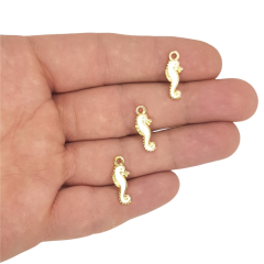 Mineli Kolye Ucu Gold Kaplama