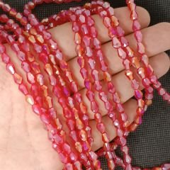 Damla Kristal Kırmızı Janjan Dizide 72 Adet