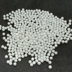 4mm Beyaz Cam İnci 50gr 500 Adet