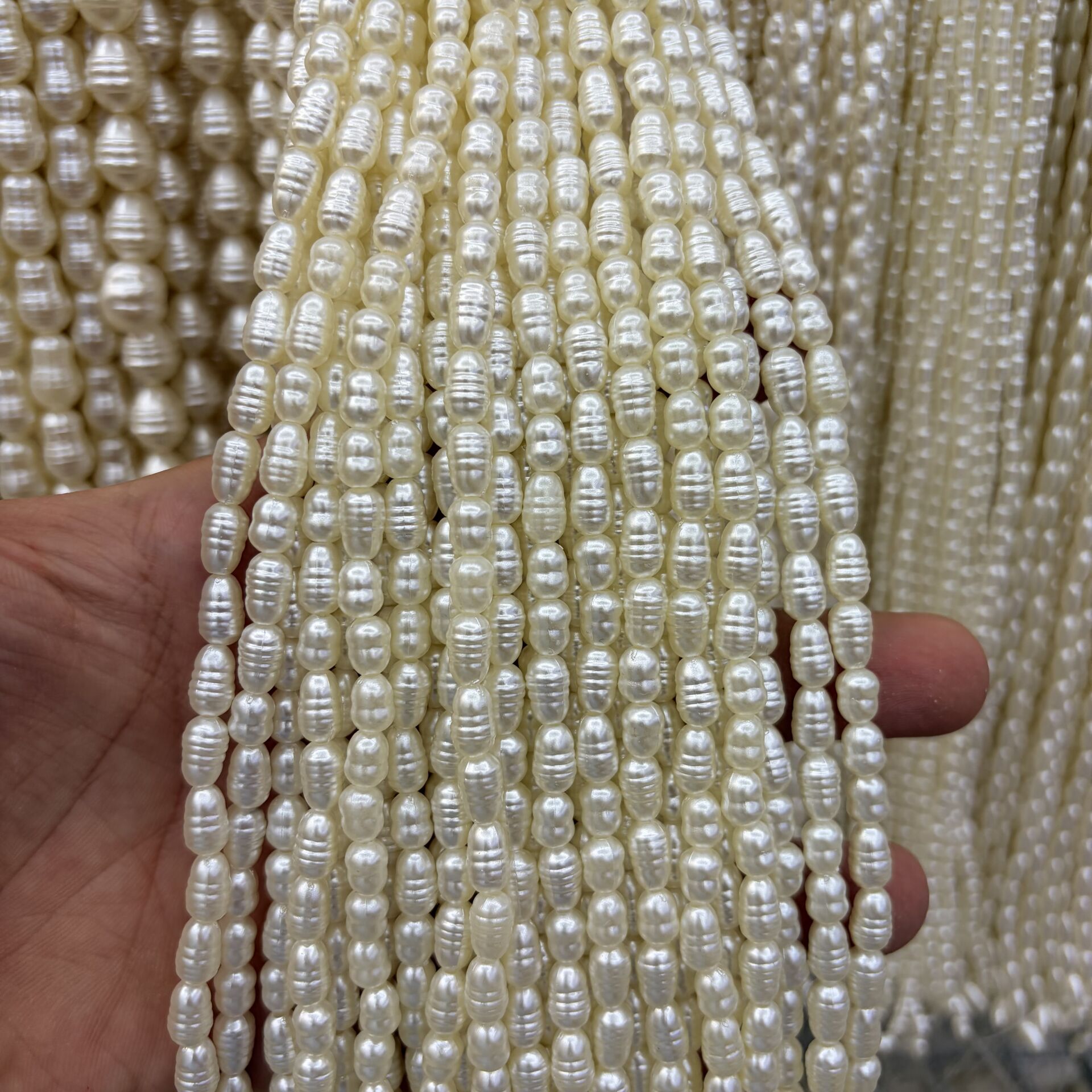 Şekilli Lüks Plastik İnci 1 Dizi 35CM