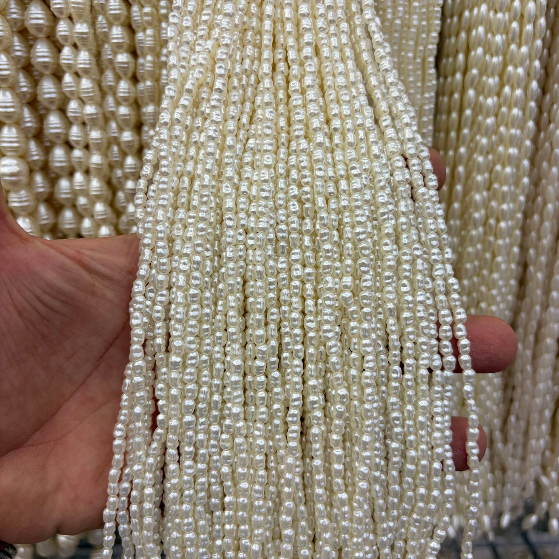 Şekilli Lüks Plastik İnci 1 Dizi 35CM