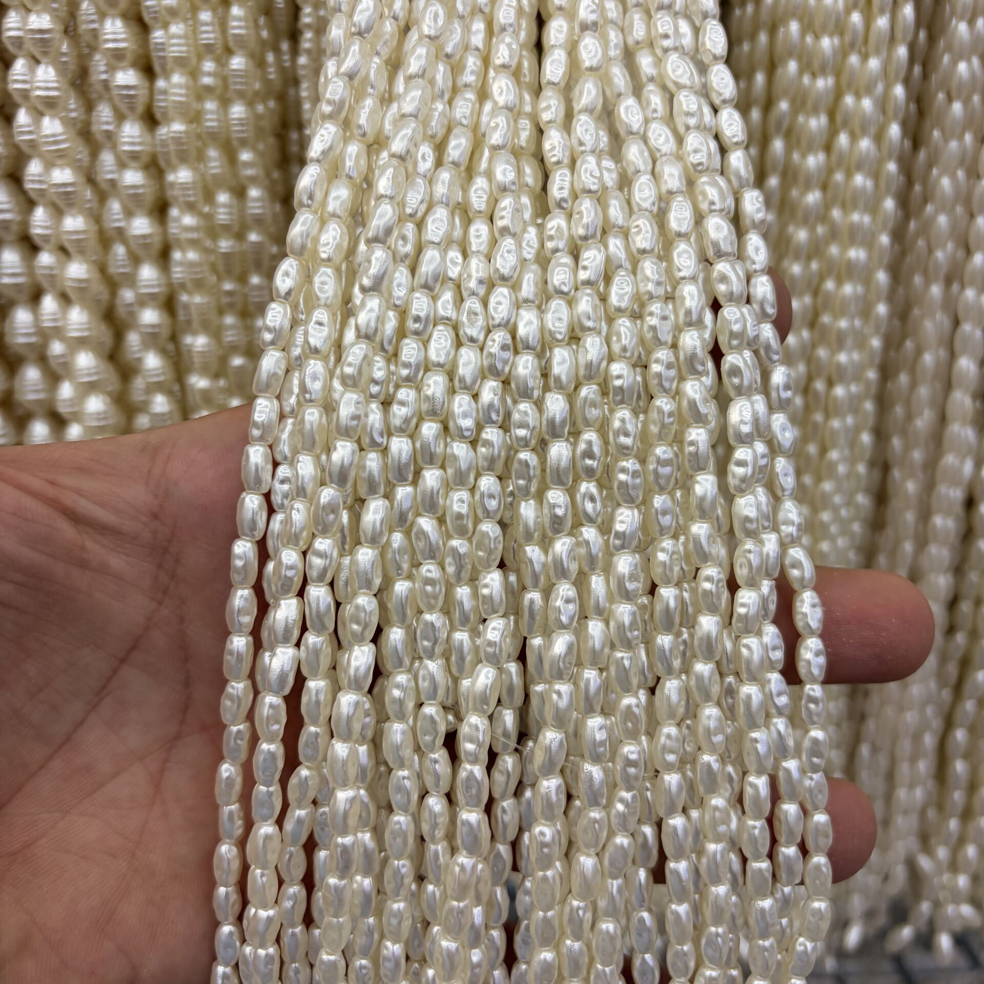 Şekilli Lüks Plastik İnci 1 Dizi 35CM