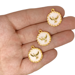 Krem Mineli Kanarya Gold Kaplama