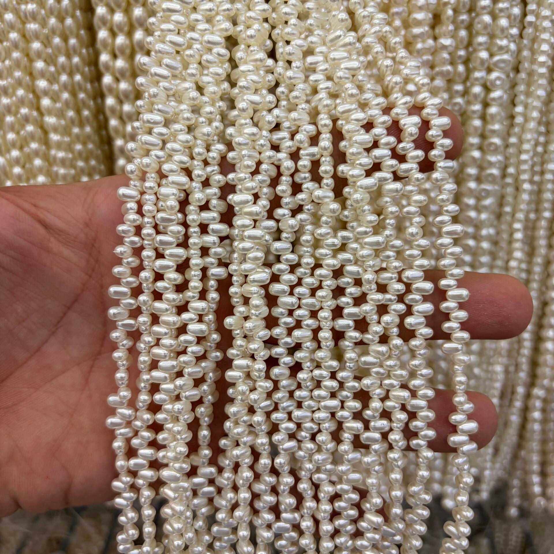 Şekilli Lüks Plastik İnci 1 Dizi 35CM