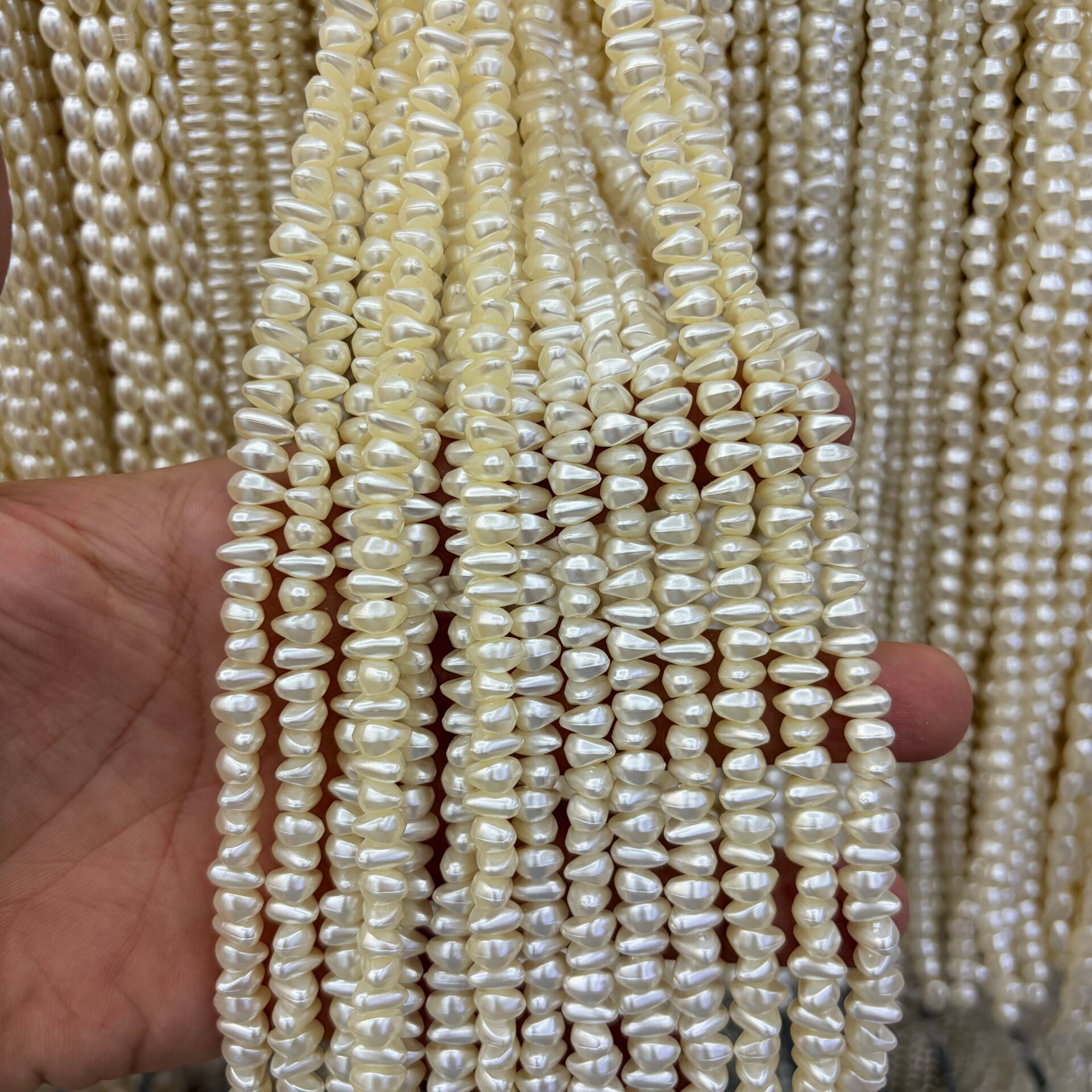 Şekilli Lüks Plastik İnci 1 Dizi 35CM