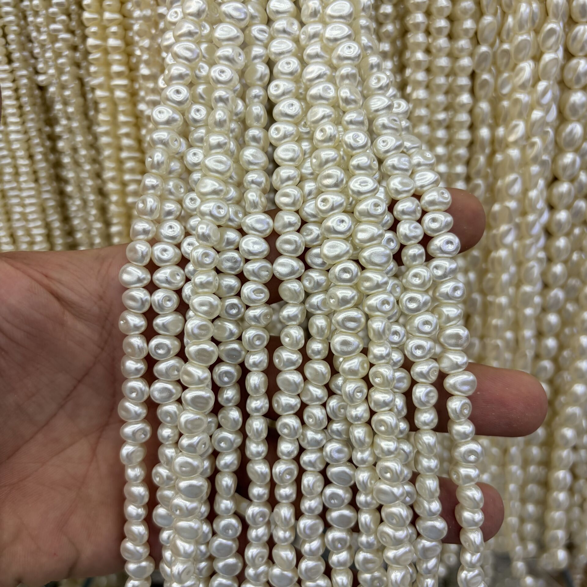 Şekilli Lüks Plastik İnci 1 Dizi 35CM