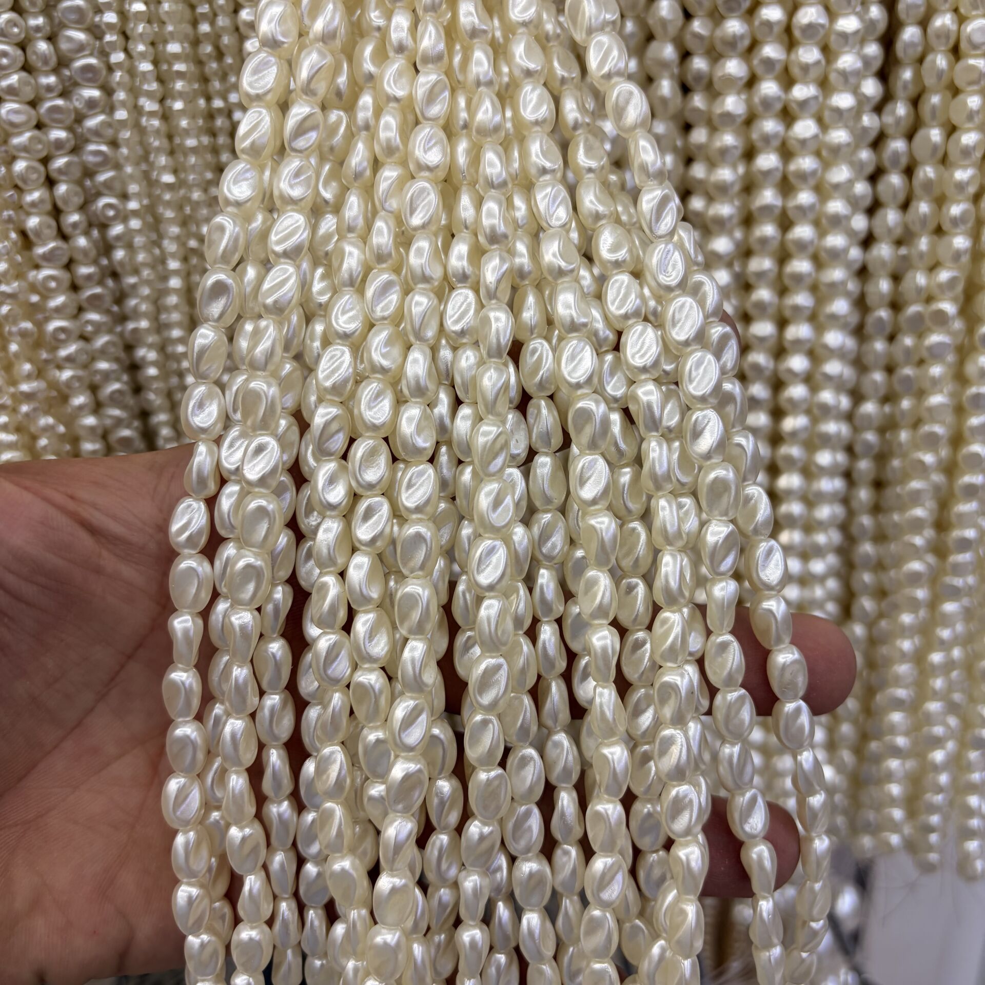 Şekilli Lüks Plastik İnci 1 Dizi 35CM