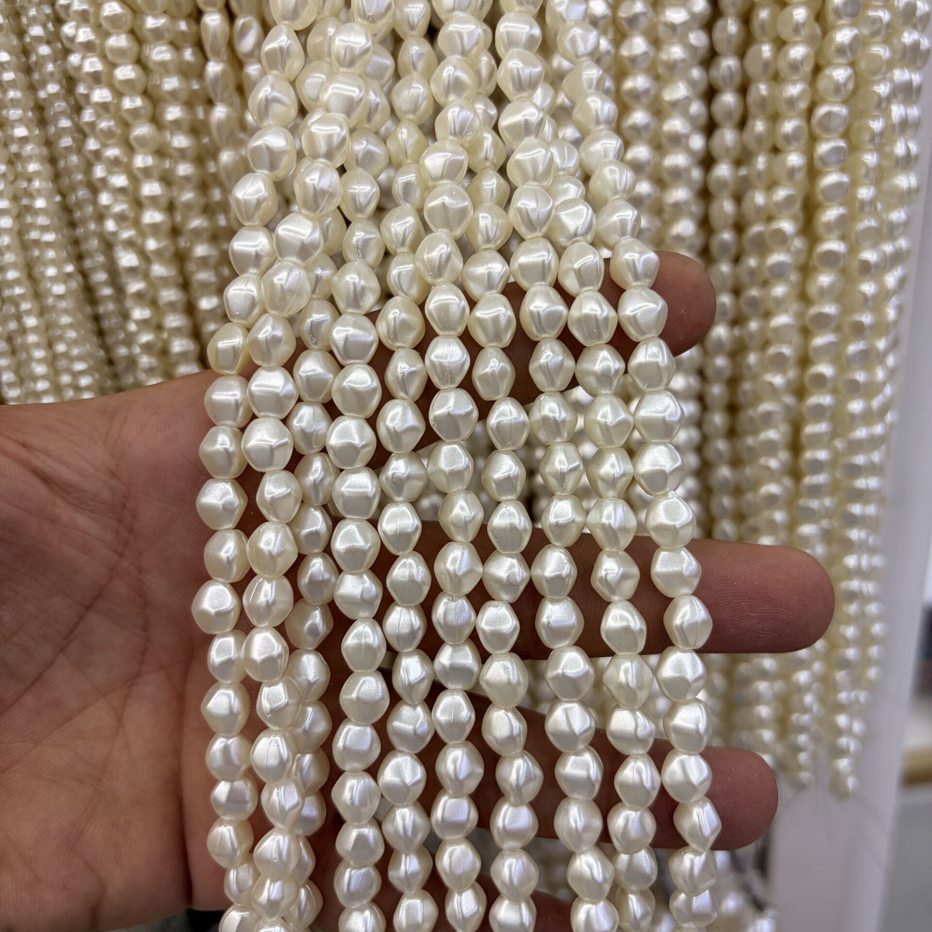 Şekilli Lüks Plastik İnci 1 Dizi 35CM