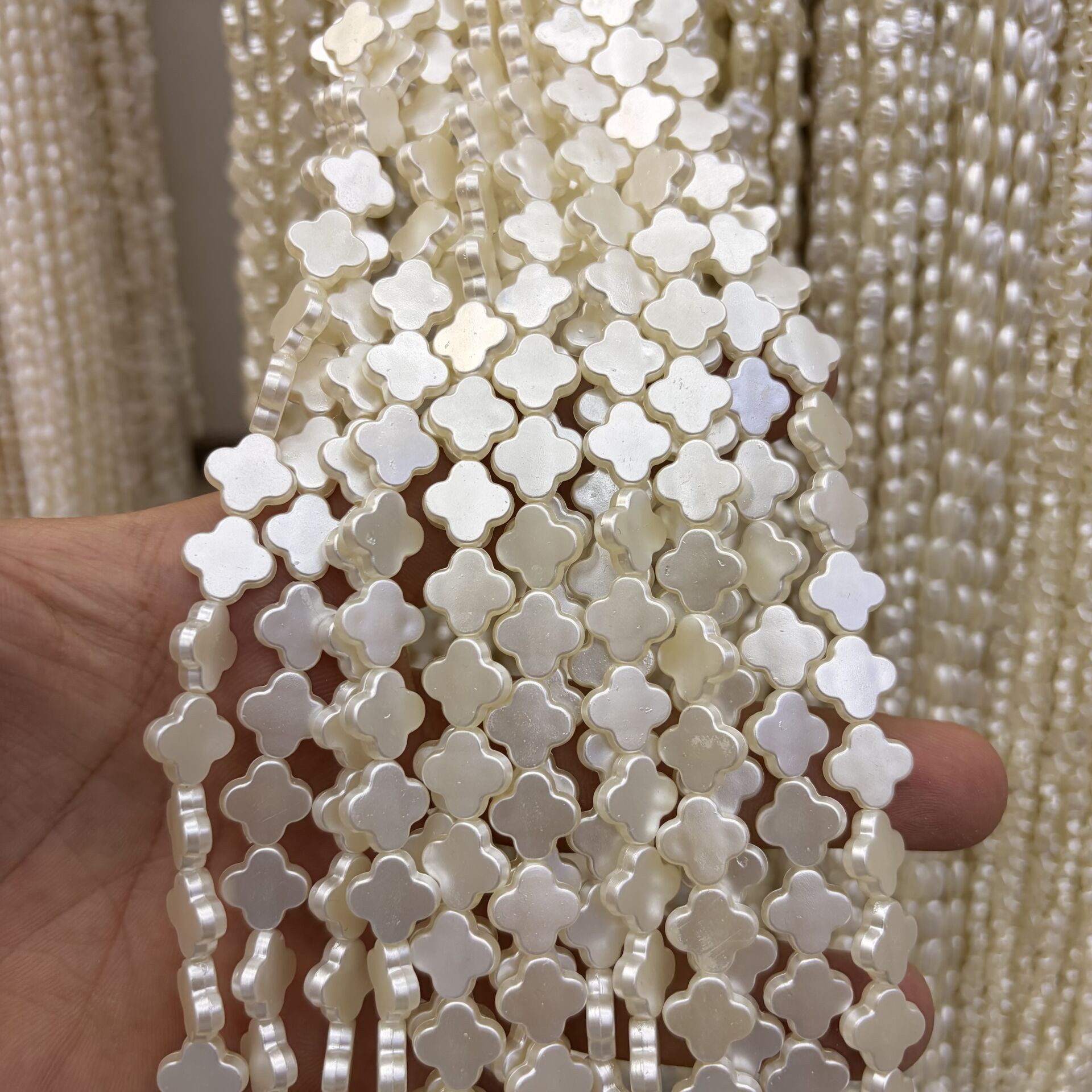 Şekilli Lüks Plastik İnci 1 Dizi 35CM