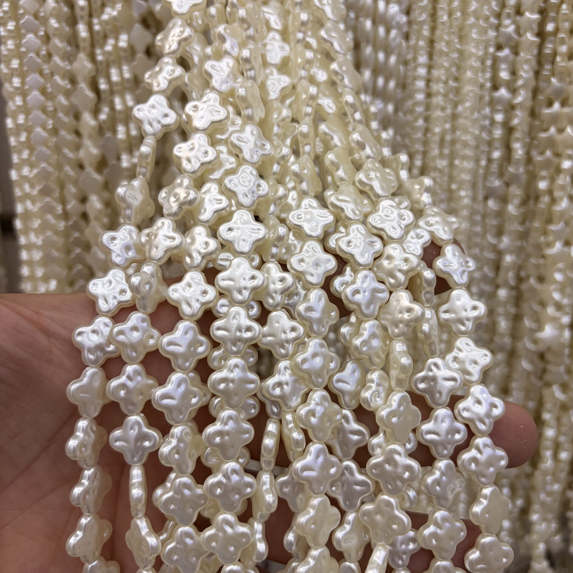Şekilli Lüks Plastik İnci 1 Dizi 35CM