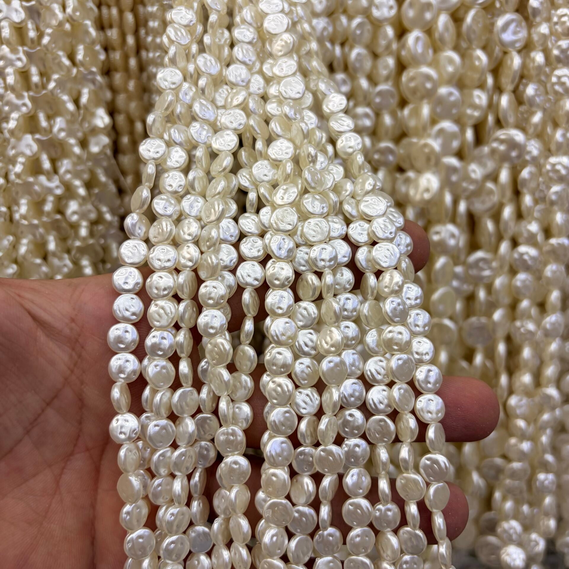 Şekilli Lüks Plastik İnci 1 Dizi 35CM