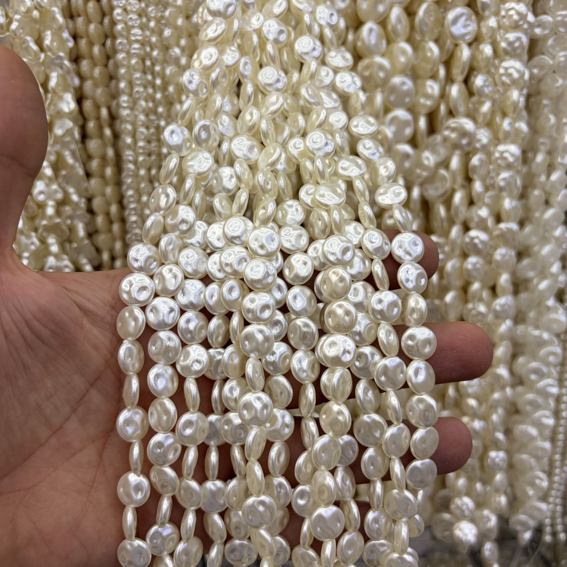 Şekilli Lüks Plastik İnci 1 Dizi 35CM