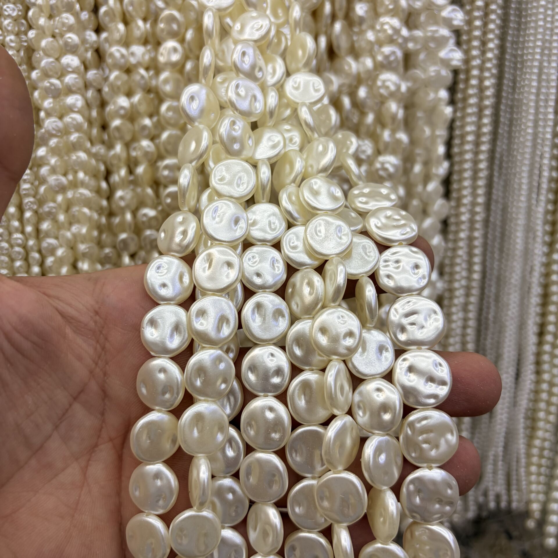 Şekilli Lüks Plastik İnci 1 Dizi 35CM