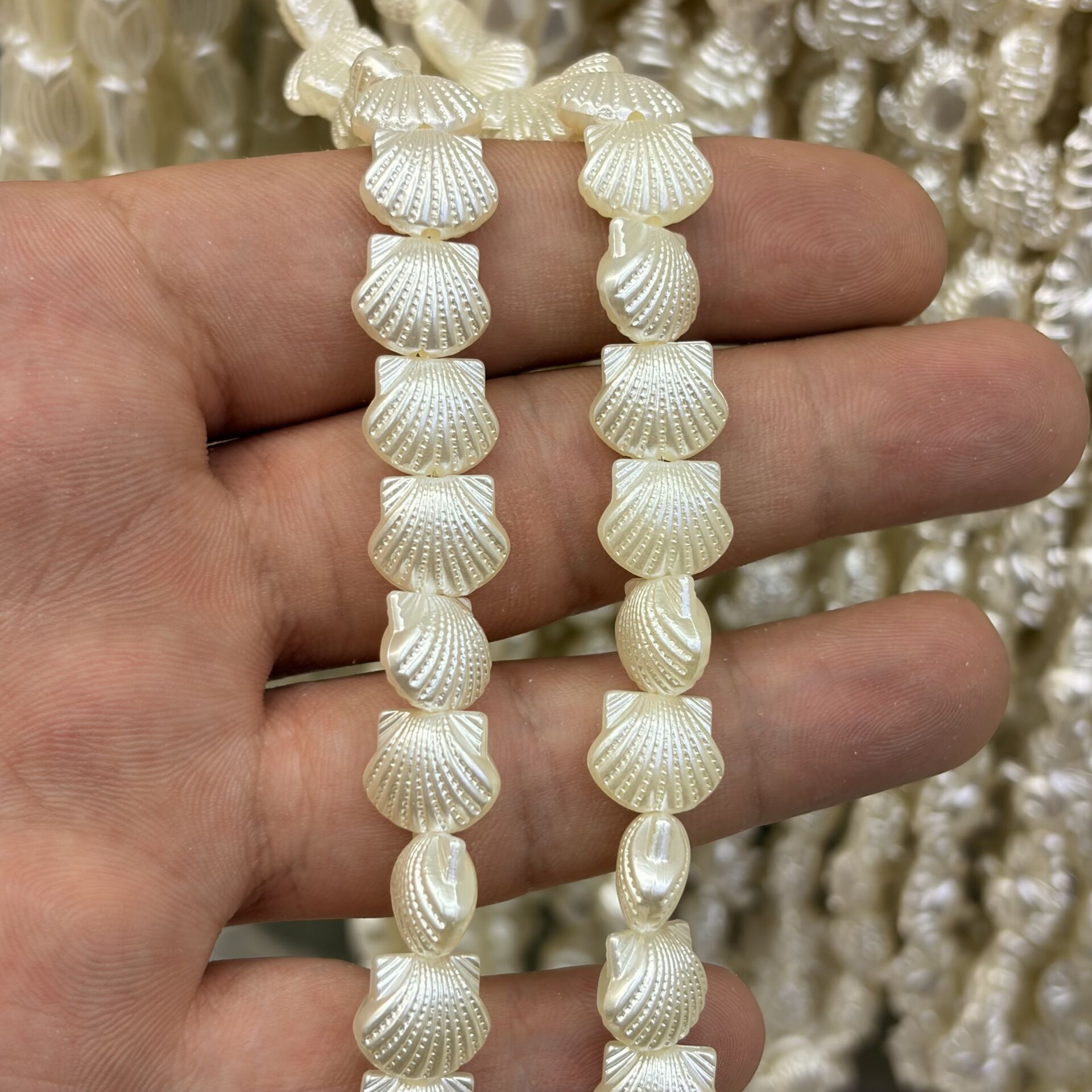 Şekilli Lüks Plastik İnci 1 Dizi 35CM