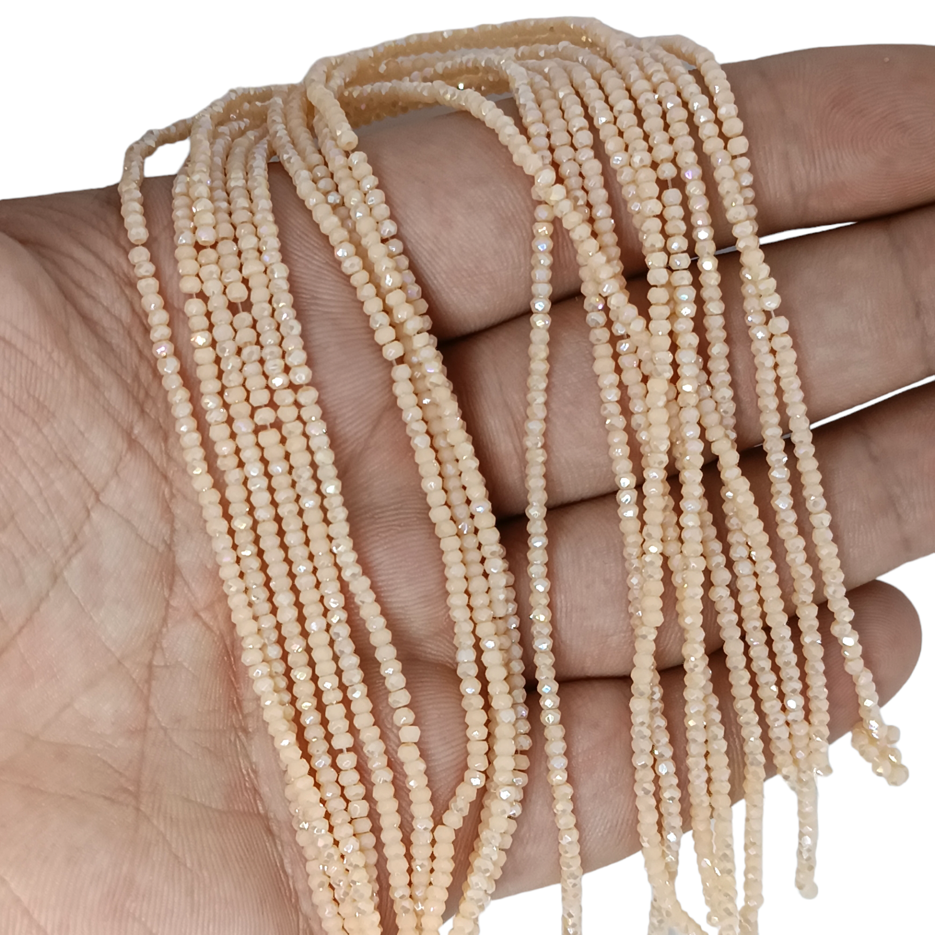 1MM BASIK KRİSTAL KOYU KREM DİZİDE 200 ADET